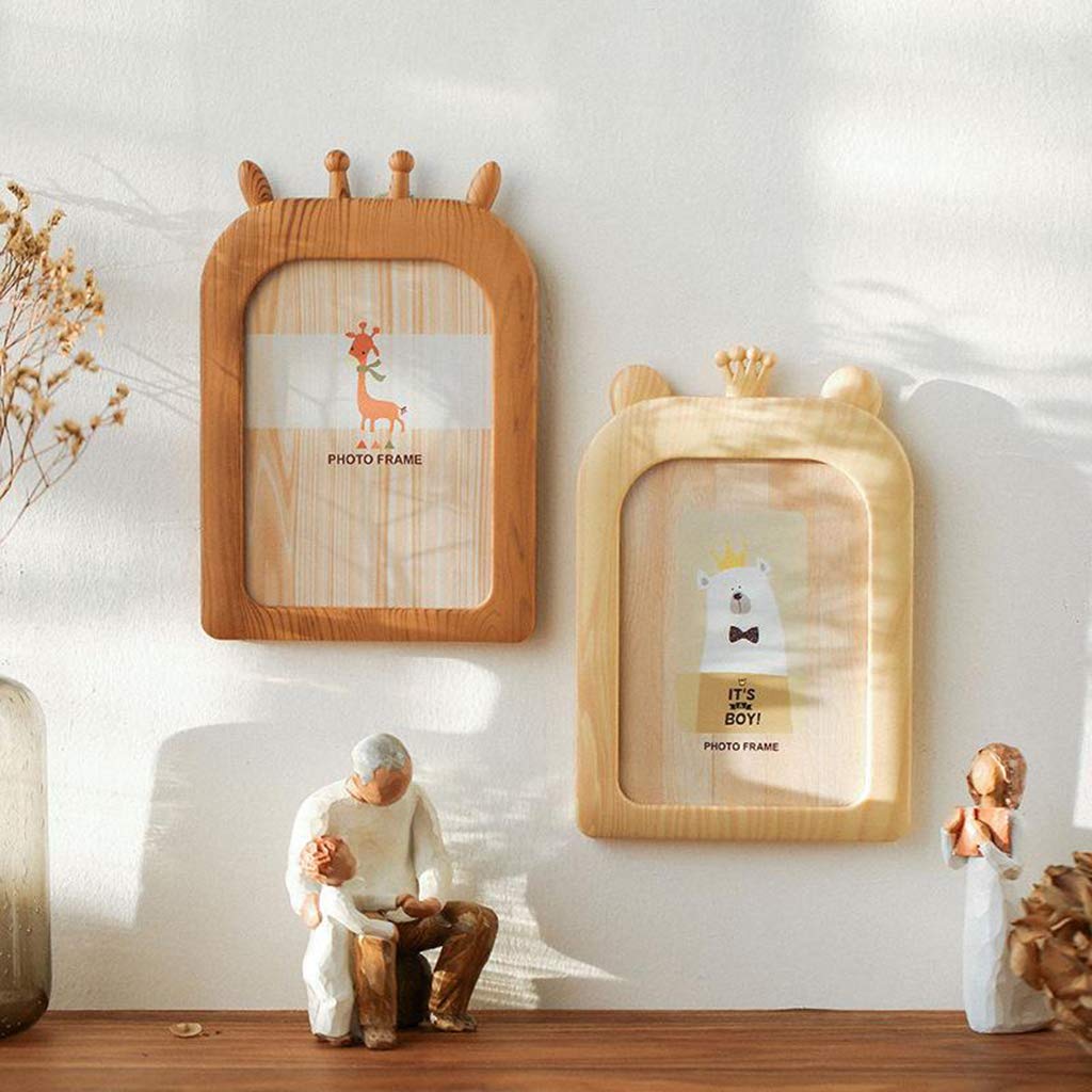 Merishopp Wooden Vintage Pictures Frames