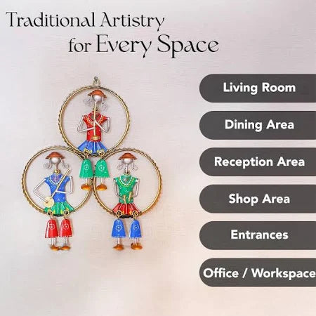 Ekhasa Rajasthani Musicians Wall Decoration