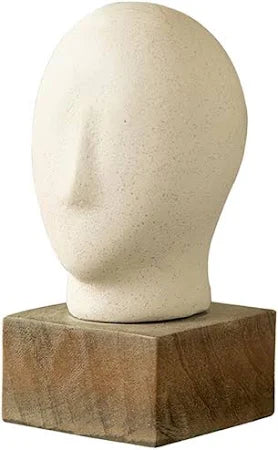 Ellementry Calm Face Ecomix Sculpture